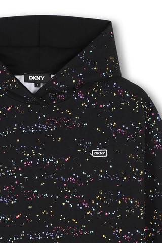 Vestido con capucha - Negro - DKNY