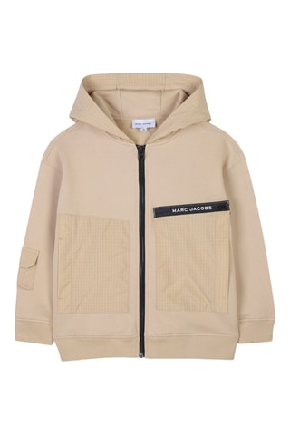 Cárdigan con capucha - Beige - Marc Jacobs