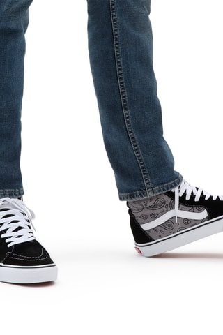 Hoge Nubuck Sneakers Ua Sk8- Zwart