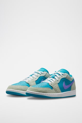 Leren Sneakers - Turquoise en Zeegroen - Jordan
