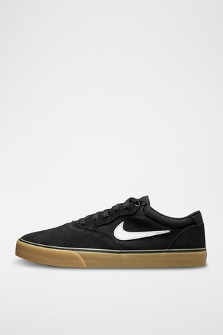 Nubuck Sneakers - Zwart- Nike
