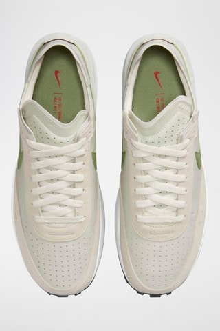 Leren Sneakers - Wit en groen - Nike