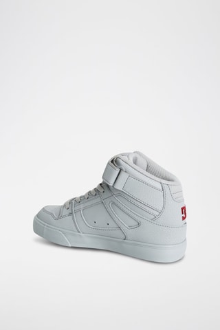 Hoge Leren Sneakers - Wit