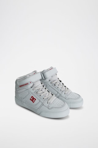 Hoge Leren Sneakers - Wit