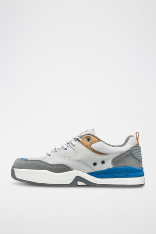 Leren Sneakers - Grijs