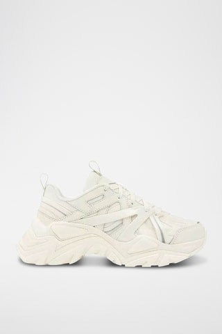 Leren Trainingsschoenen - Wit - Fila