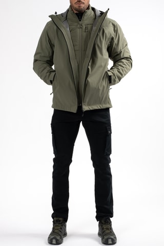 Gewatteerde Ski-jas Ganzo - Kaki