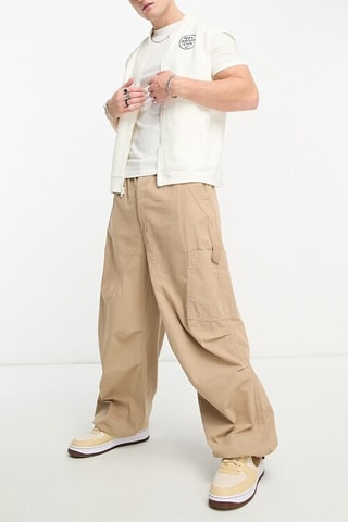 Wollen Vest Nike Trend - Ecru