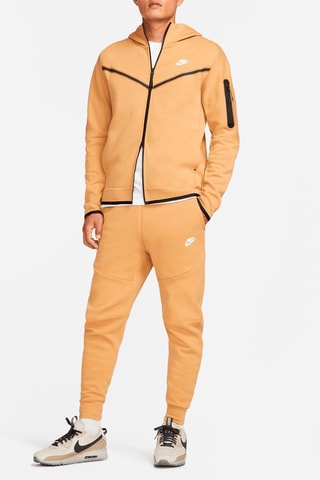 Fleece Broek slim fit - Oranje - Nike