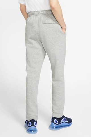 Straight Fleece Broek - Gemêleerd Grijs - Nike