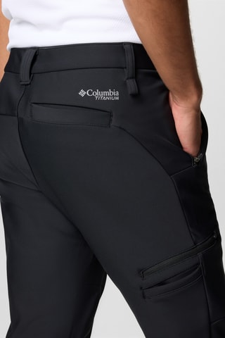 Broek straight Softshell Vast Canyon™ - Zwart