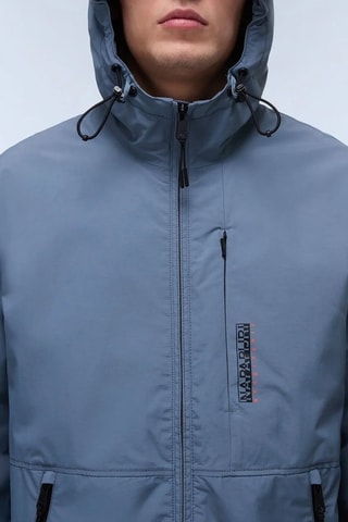 Parka met Capuchon Tundra - Blauwgrijs