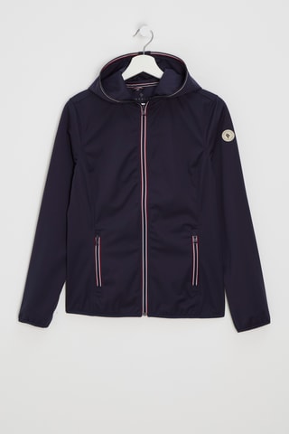 Jasje Softshell met Capuchon Yadez - Donkerblauw