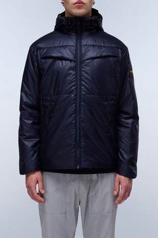 Jasje met Capuchon A Sovana - Marineblauw