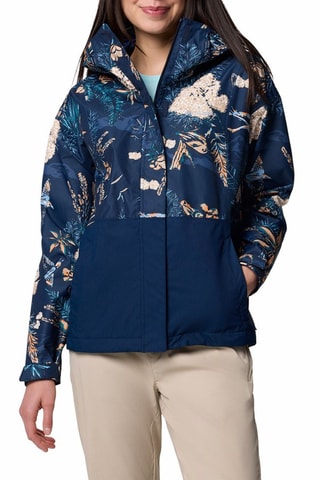 Windjack met Capuchon Hikebound™ - Marineblauw