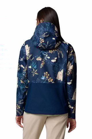 Windjack met Capuchon Hikebound™ - Marineblauw