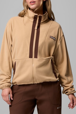 Fleece Jasje Backbowl™ II - Bruin