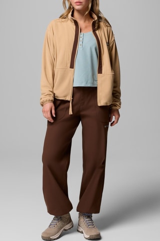 Fleece Jasje Backbowl™ II - Bruin