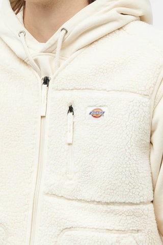 Mouwloos Fleece Jasje - Ecru - Dickies