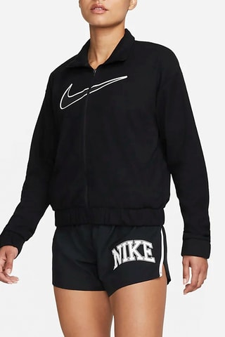 Fleece Trainingsjasje - Zwart - Nike