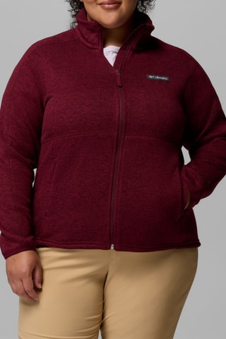 Fleece Jasje Weather™ - Bordeauxrood