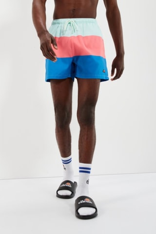 Zwemshort - Hemelsblauw en roze - Ellesse