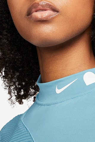 Crop Top - Lichtblauw - Nike