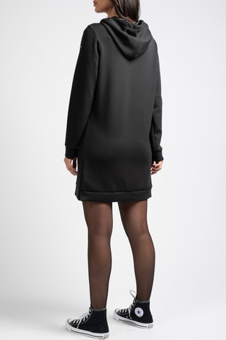 Sweaterjurk met Capuchon Teana - Zwart