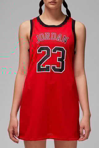 Rechte Jurk Jordan (Her)itage Rood