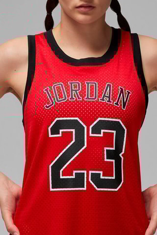 Rechte Jurk Jordan (Her)itage Rood