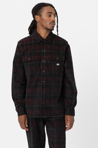 Overhemd Alma Bordeauxrood