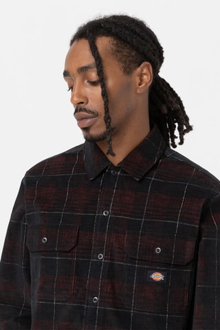 Overhemd Alma Bordeauxrood