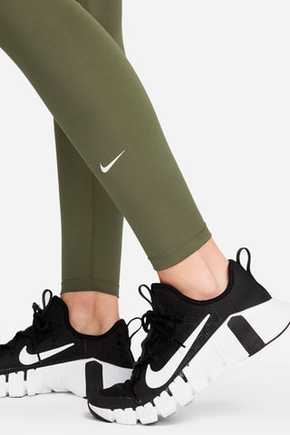 Sportlegging Hoge Taille One Olijfgroen