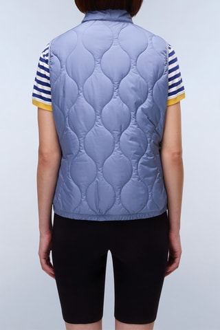 Mouwloze Gewatteerde Jas A Belle - Hemelsblauw