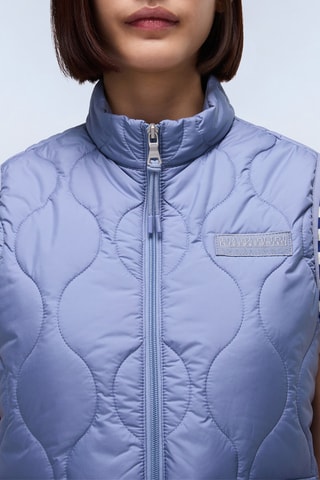 Mouwloze Gewatteerde Jas A Belle - Hemelsblauw