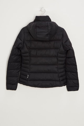 Gewatteerde Jas met Capuchon Alma - Zwart