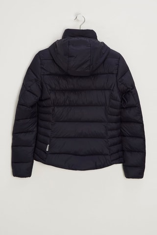 Gewatteerde Jas met Capuchon Alma - Marineblauw