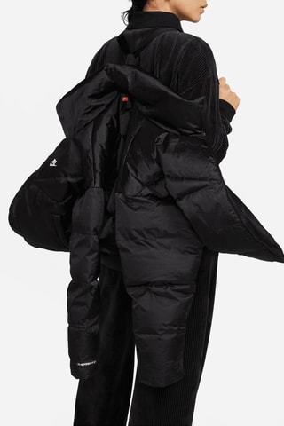 Gewatteerde Jas Nike City tech - Zwart