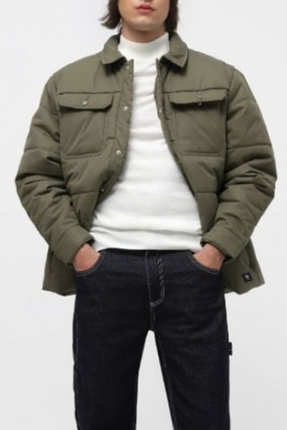Gewatteerde Jas David MTE - Kaki