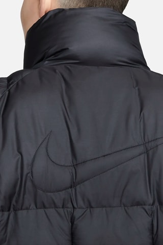 Lange Gewatteerde Jas Nike Prima - Zwart