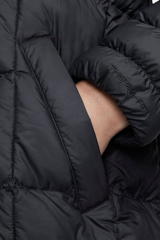 Lange Gewatteerde Jas Nike Prima - Zwart