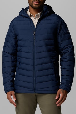 Gewatteerde Jas met Capuchon Slope Edge™ - Marineblauw