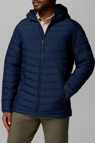 Gewatteerde Jas met Capuchon Slope Edge™ - Marineblauw