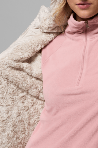 Gewatteerde Fleece Jas met Capuchon Copper Crest™ II - Bruin