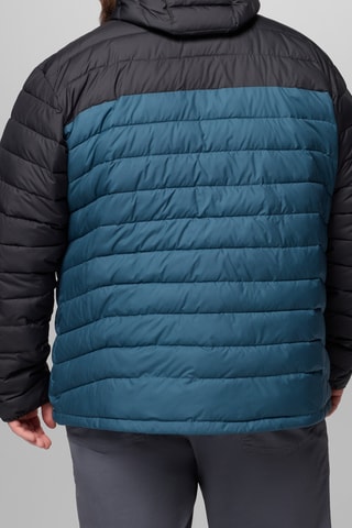 Gewatteerde Jas met Capuchon Powder Lite™ - Pauwblauw 