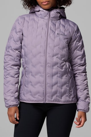 Gewatteerde Jas met Capuchon - Paars