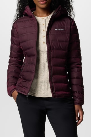 Gewatteerde Jas met Capuchon Lake 22™ - Bordeauxrood