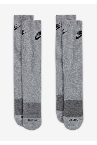 2 Paar Sokken - Gemêleerd Donkergrijs - Nike