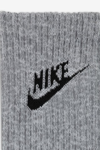 2 Paar Sokken - Gemêleerd Donkergrijs - Nike