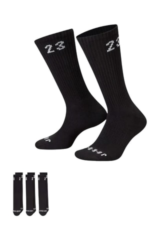 3 Paar Hoge Sokken - Zwart - Jordan